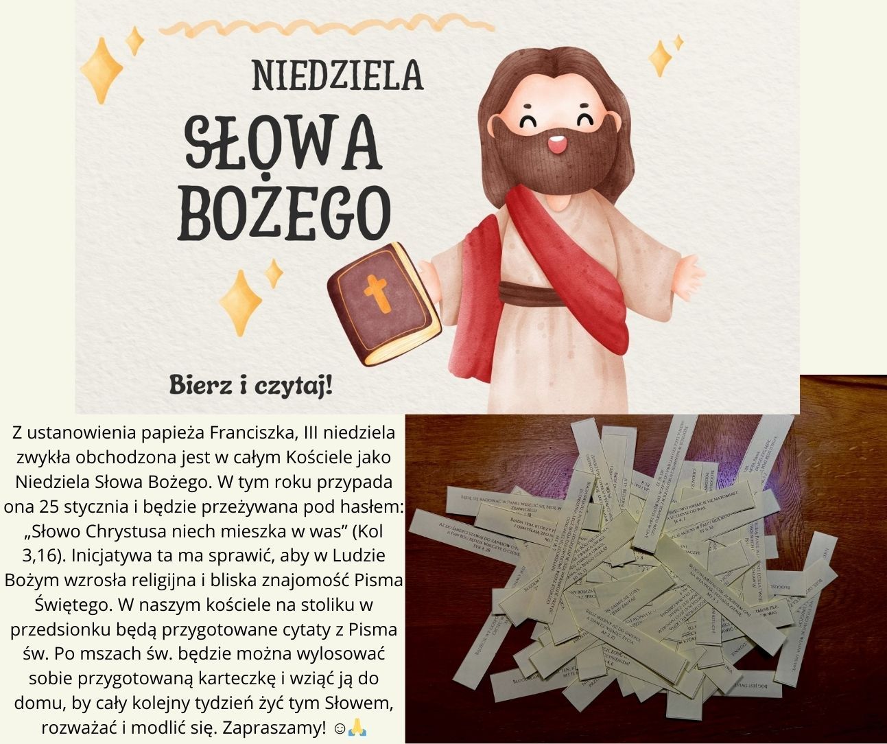 Niedziela Słowa Bożego