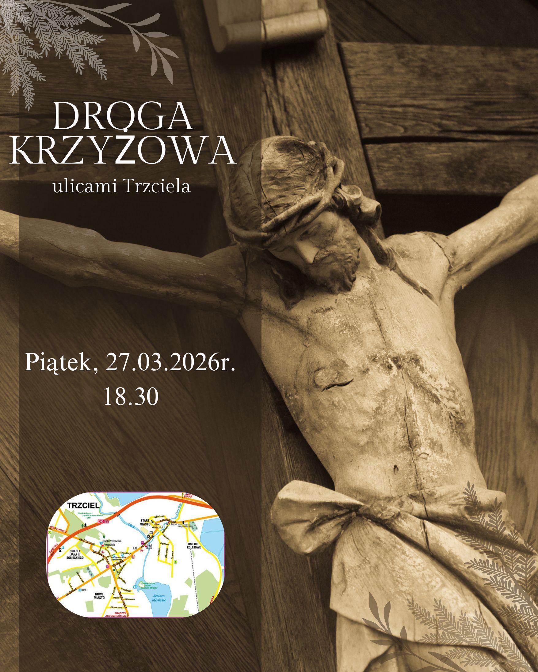 Droga Krzyżowa ulicami Trzciela