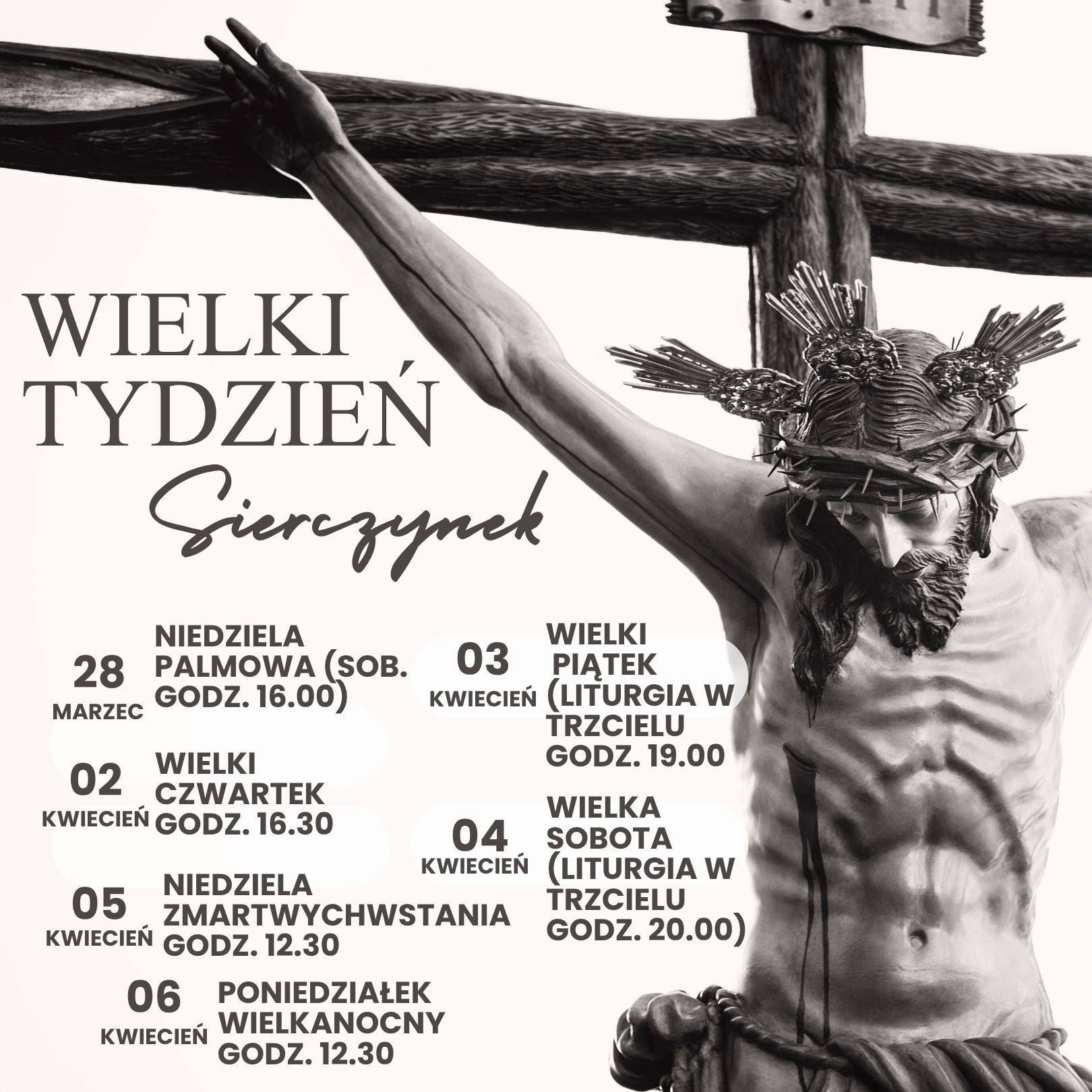 Wielki Tydzień - Sierczynek
