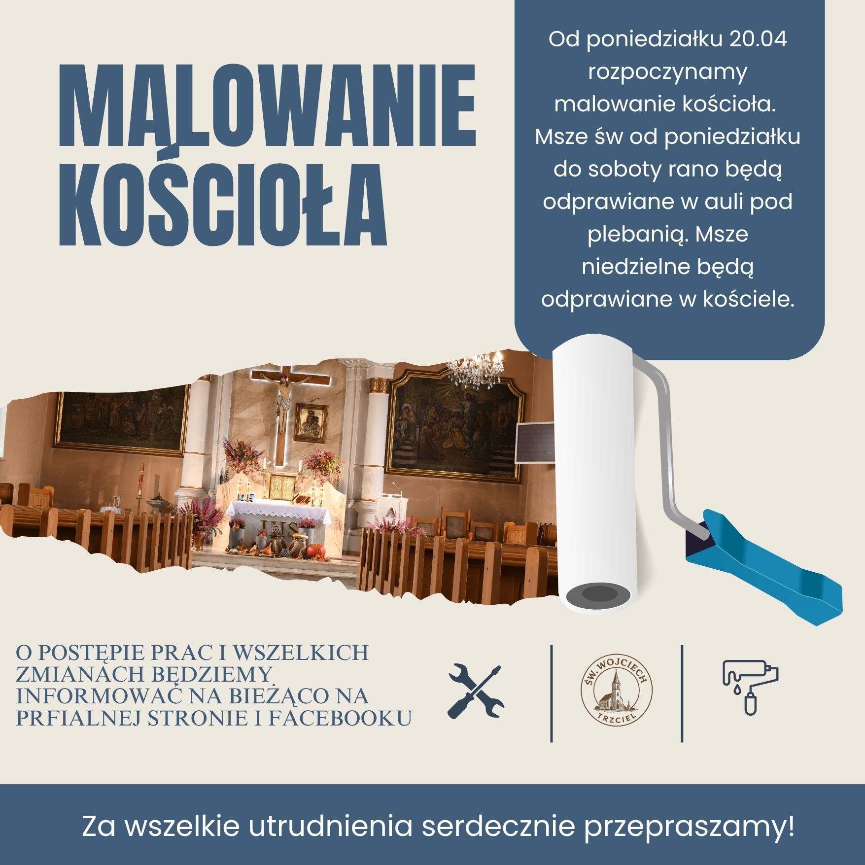 Malowanie kościoła
